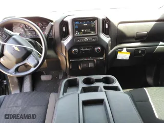 2019 Chevrolet Silverado 1500 Custom with VIN 1GCRWBEH8KZ413573, listed as a Copart auction lot 57072504 with 53,484 mi miles and Salvage Title. Bid and sale history available at carsss.com. Image 8.
