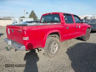 2002 Dodge Dakota SLT z VIN 1B7HG48N42S595562, wystawiony jako IAAI lot #42107671 z przebiegiem 170 379 mil mil oraz . Historia ofert i sprzedaży dostępna na DreamBid. Obrazek 4.