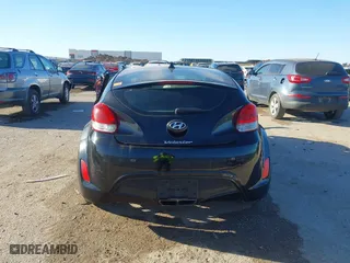 2012 Hyundai Veloster w/Gray Int with VIN KMHTC6AD6CU046899, listed as a IAAI auction lot 41804550 with 105,686 mi miles. Bid and sale history available at carsss.com. Image 16.