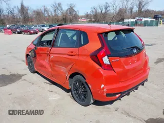 2018 Honda Fit Sport with VIN 3HGGK5H68JM717180, listed as a IAAI auction lot 41751424 with 35,011 mi miles. Bid and sale history available at carsss.com. Image 3.