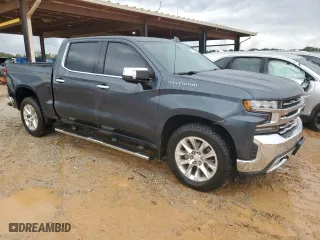 2019 Chevrolet Silverado 1500 LTZ with VIN 1GCPWEED2KZ134786, listed as a Copart auction lot 73515084 with 90,422 mi miles and Salvage Title. Bid and sale history available at carsss.com. Image 4.