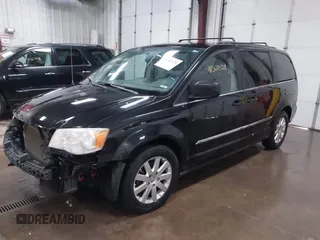 2014 Chrysler Town & Country Touring with VIN 2C4RC1BG9ER436048, listed as a IAAI auction lot 41360528 with 163,040 mi miles. Bid and sale history available at carsss.com. Image 2.