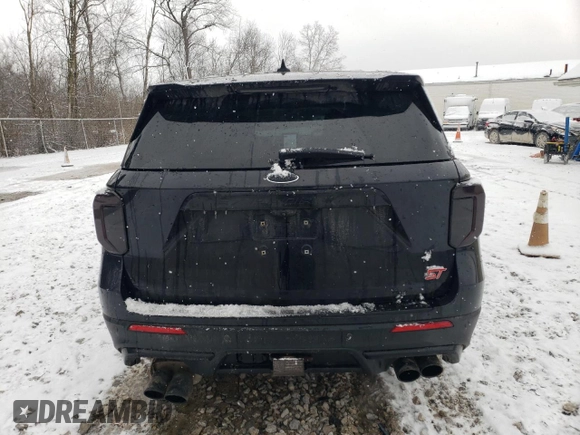 2021 Ford Explorer ST with VIN 1FM5K8GC8MGA03204, listed as a Copart auction lot 87407344 with 62,416 mi miles and Salvage Title. Bid and sale history available at carsss.com. Image 6.