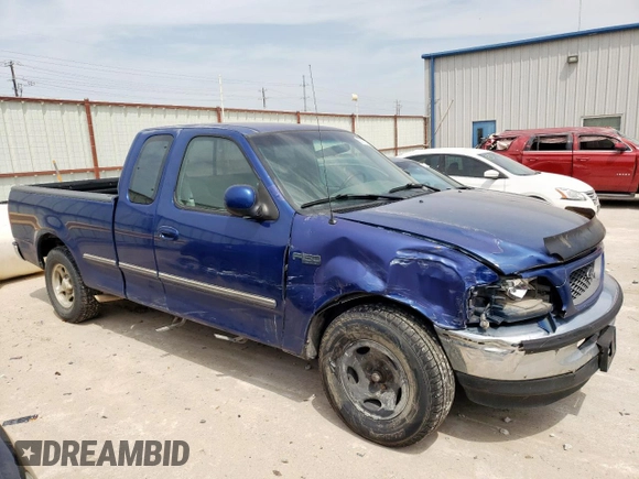 1997 Ford F-150 with VIN 1FTDX17W2VKC63910, listed as a Copart auction lot 53632135 with 178,224 mi miles and Salvage title. Bid and sale history available at DreamBid. Image 4.