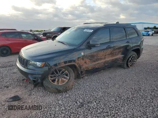 2020 Jeep Grand Cherokee Trailhawk with VIN 1C4RJFLG5LC340344, listed as a Copart auction lot 53547975 with 142,126 mi miles and Salvage title. Bid and sale history available at DreamBid. Image 1.