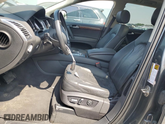 2012 Audi Q7 Premium Plus with VIN WA1LMAFEXCD007281, listed as a Copart auction lot 64608865 with 155,575 mi miles and Clean title. Bid and sale history available at DreamBid. Image 7.