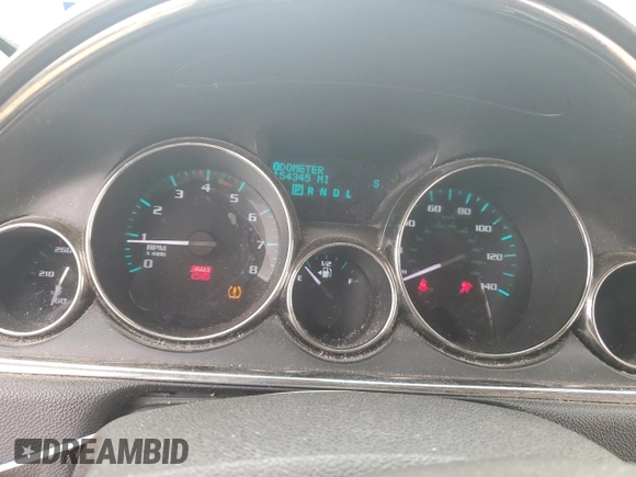 2014 Buick Enclave Leather with VIN 5GAKRBKD5EJ296646, listed as a Copart auction lot 54854175 with 154,345 mi miles and Salvage Title. Bid and sale history available at DreamBid. Image 9.