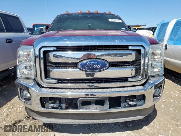 2013 Ford F-350 XL with VIN 1FT8W3DT8DEB28101, listed as a Copart auction lot 47640345 with Not provided miles and Non repairable. Bid and sale history available at DreamBid. Image 5.