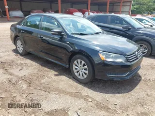 2014 Volkswagen Passat S with VIN 1VWAT7A38EC106972, listed as a IAAI auction lot 42549123 with 166,562 mi miles and . Bid and sale history available at DreamBid. Image 1.