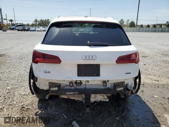 2020 Audi Q5 Premium with VIN WA1ANAFY9L2119029, listed as a Copart auction lot 54489685 with 64,031 mi miles and Non Repairable. Bid and sale history available at carsss.com. Image 6.