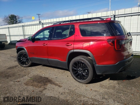 2022 GMC Acadia SLT with VIN 1GKKNML45NZ159393, listed as a Copart auction lot 86629094 with 22,465 mi miles and Salvage Title. Bid and sale history available at carsss.com. Image 2.