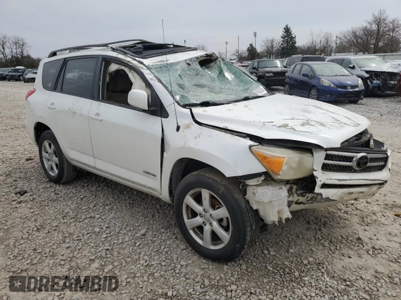 2008 Toyota RAV4 Ltd with VIN JTMZD31V885085305, listed as a Copart auction lot 49536335 with 0 mi miles and Salvage Title. Bid and sale history available at carsss.com. Image 4.