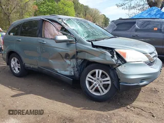 2010 Honda CR-V EX-L with VIN 5J6RE3H72AL015959, listed as a IAAI auction lot 42144680 with 107,345 mi miles and . Bid and sale history available at carsss.com. Image 1.