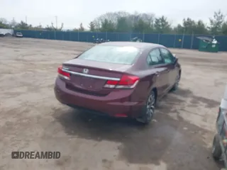 2014 Honda Civic Sedan EX-L with VIN 19XFB2F92EE056896, listed as a IAAI auction lot 41808362 with 88,714 mi miles. Bid and sale history available at carsss.com. Image 4.