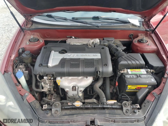 2007 Hyundai Tiburon GS with VIN KMHHM66D67U249437, listed as a Copart auction lot 78043754 with 78,446 mi miles and Salvage Title. Bid and sale history available at carsss.com. Image 11.