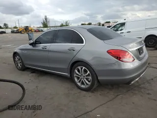 2015 Mercedes-Benz C 300 with VIN 55SWF4JB6FU080798, listed as a Copart auction lot 45738265 with 79,573 mi miles and Salvage Title. Bid and sale history available at DreamBid. Image 2.