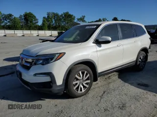 2019 Honda Pilot EX-L with VIN 5FNYF5H50KB022082, listed as a Copart auction lot 57267475 with 67,239 mi miles and Salvage title. Bid and sale history available at DreamBid. Image 1.