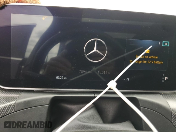 2023 Mercedes-Benz C 300 with VIN W1KAF4HB9PR092253, listed as a Copart auction lot 67173224 with 13,019 mi miles and Salvage title. Bid and sale history available at DreamBid. Image 9.