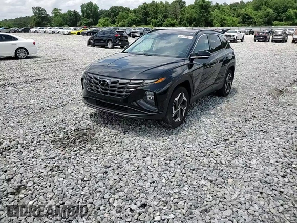 2023 Hyundai Tucson Limited with VIN 5NMJECAE2PH201393, listed as a Copart auction lot 60436905 with 25,855 mi miles and Salvage title. Bid and sale history available at DreamBid. Image 13.