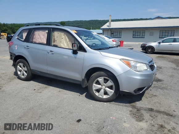 2015 Subaru Forester 2.5i with VIN JF2SJABC8FH547287, listed as a Copart auction lot 62502985 with Not provided miles and Salvage title. Bid and sale history available at DreamBid. Image 4.
