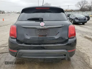 2017 FIAT 500X Urbana Edition with VIN ZFBCFXCB4HP621782, listed as a Copart auction lot 43933335 with 99,087 mi miles and Salvage title. Bid and sale history available at DreamBid. Image 6.