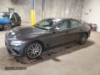 2024 Genesis G70 2.5T with VIN KMTG34SC4RU143030, listed as a Copart auction lot 53816695 with 20,631 mi miles and Clean title. Bid and sale history available at DreamBid. Image 1.