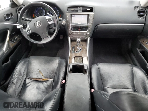 2011 Lexus IS 350 with VIN JTHCE5C20B5000786, listed as a Copart auction lot 42167155 with 149,372 mi miles and Salvage title. Bid and sale history available at DreamBid. Image 8.