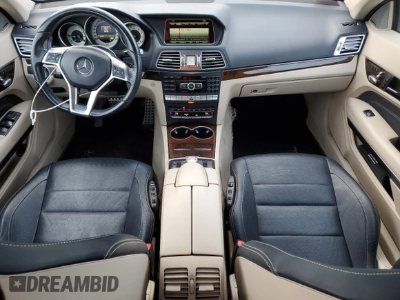 2015 Mercedes-Benz E 400 with VIN WDDKK6FFXFF294746, listed as a Copart auction lot 80966004 with 52,194 mi miles and Salvage Title. Bid and sale history available at DreamBid. Image 8.