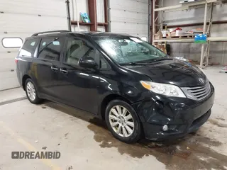 2017 Toyota Sienna XLE with VIN 5TDDZ3DC1HS156781, listed as a IAAI auction lot 41457089 with 189,921 mi miles and . Bid and sale history available at carsss.com. Image 1.
