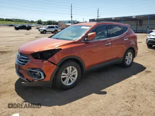 2017 Hyundai Santa Fe 2.4L z VIN 5XYZU3LB7HG386173, wystawiony jako Copart lot #62022945 z przebiegiem 140 089 mil mil oraz Szkoda całkowita • Salvage title. Historia ofert i sprzedaży dostępna na DreamBid. Obrazek 1.