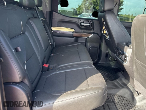 2021 GMC Sierra 1500 SLT z VIN 3GTU9DED1MG116187, wystawiony jako Copart lot #53917655 z przebiegiem 114 574 mil mil oraz Czysty tytuł • Clean title. Historia ofert i sprzedaży dostępna na DreamBid. Obrazek 6.