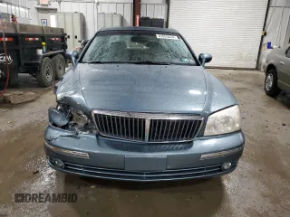 2004 Hyundai XG with VIN KMHFU45E74A324679, listed as a Copart auction lot 83093634 with 120,130 mi miles and Salvage Title. Bid and sale history available at carsss.com. Image 5.