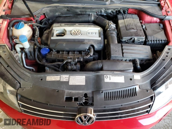 2013 Volkswagen Eos Komfort with VIN WVWBW8AHXDV002194, listed as a Copart auction lot 41604255 with 84,956 mi miles and Salvage Title. Bid and sale history available at DreamBid. Image 12.