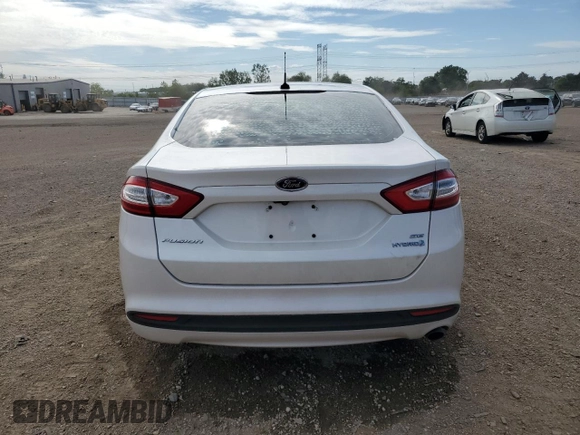 2014 Ford Fusion SE Hybrid with VIN 3FA6P0LU1ER308327, listed as a Copart auction lot 58127315 with 189,069 mi miles and Salvage title. Bid and sale history available at DreamBid. Image 6.
