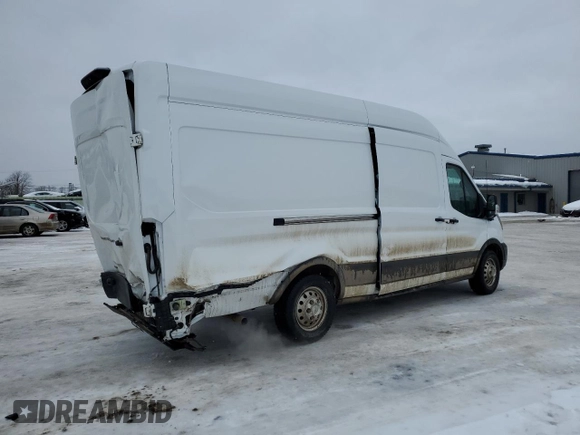 2023 Ford Transit Cargo z VIN 1FTBW3U82PKB65152, wystawiony jako Copart lot #43433405 z przebiegiem 6 128 mil mil oraz Szkoda całkowita • Salvage title. Historia ofert i sprzedaży dostępna na DreamBid. Obrazek 3.