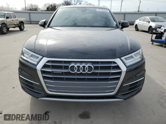 2018 Audi Q5 Premium Plus with VIN WA1BNAFY2J2139995, listed as a Copart auction lot 47162825 with 74,569 mi miles and Salvage Title. Bid and sale history available at carsss.com. Image 5.