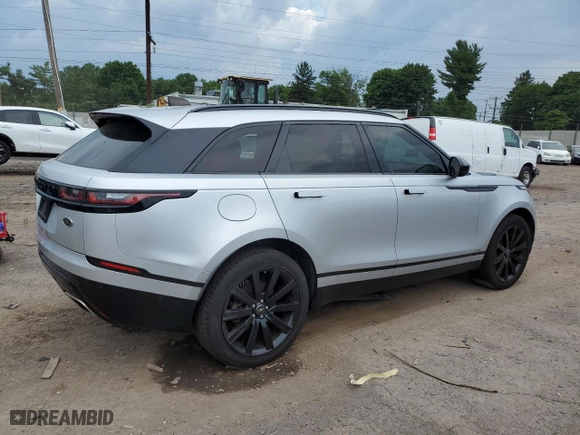 2019 Land Rover Range Rover Velar R-Dynamic SE with VIN SALYL2FV9KA224494, listed as a Copart auction lot 61865114 with 75,245 mi miles and Salvage Title. Bid and sale history available at carsss.com. Image 3.