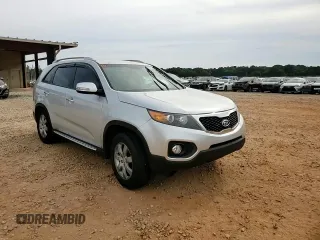 2013 Kia Sorento LX with VIN 5XYKT4A24DG339500, listed as a Copart auction lot 56302605 with 166,733 mi miles and Salvage title. Bid and sale history available at DreamBid. Image 14.