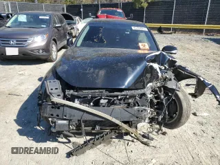 2019 Infiniti Q50 Luxe with VIN JN1EV7AR6KM553747, listed as a Copart auction lot 45784085 with Not Provided miles and Salvage Title. Bid and sale history available at carsss.com. Image 5.