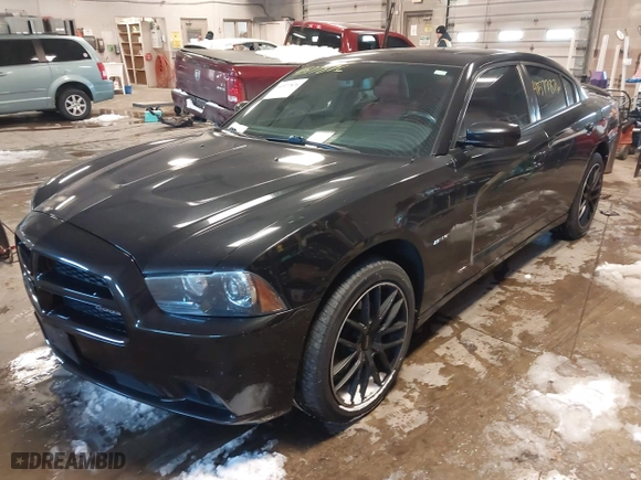 2011 Dodge Charger RT Max with VIN 2B3CM5CT1BH548996, listed as a IAAI auction lot 41577876 with 191,585 mi miles. Bid and sale history available at carsss.com. Image 17.