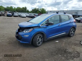 2017 Chevrolet Bolt EV Premier z VIN 1G1FX6S01H4173366, wystawiony jako Copart lot #56835145 z przebiegiem 80 624 mil mil oraz Szkoda całkowita • Salvage title. Historia ofert i sprzedaży dostępna na DreamBid. Obrazek 1.