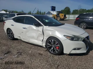 2016 Nissan Maxima SR with VIN 1N4AA6AP5GC388017, listed as a Copart auction lot 58316845 with 150,857 mi miles and Salvage title. Bid and sale history available at DreamBid. Image 4.