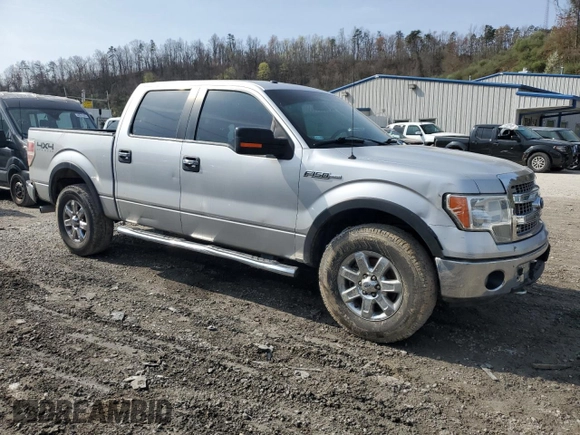 2014 Ford F-150 XL with VIN 1FTFW1EF1EKD43603, listed as a Copart auction lot 51505975 with 204,240 mi miles and Salvage Title. Bid and sale history available at carsss.com. Image 4.