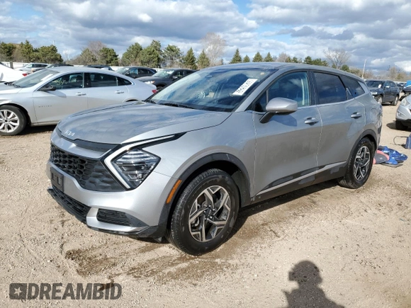 2024 Kia Sportage LX with VIN KNDPU3DF3R7302633, listed as a Copart auction lot 53269835 with 27,754 mi miles and Salvage Title. Bid and sale history available at DreamBid. Image 1.