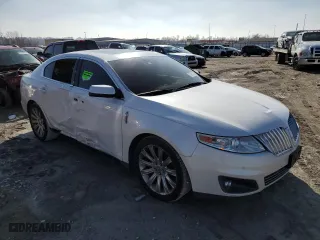 2011 Lincoln MKS with VIN 1LNHL9DR0BG609117, listed as a Copart auction lot 80197374 with 206296 miles and Non Repairable. Bid and sale history available at carsss.com. Image 4.