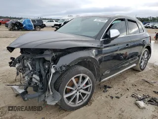 2022 Audi SQ5 Premium Plus with VIN WA1B4AFYXN2093700, listed as a Copart auction lot 45274855 with 27,545 mi miles and Clean Title. Bid and sale history available at carsss.com. Image 1.