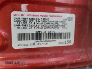 2016 Mitsubishi Outlander Sport SE with VIN JA4AJ4AW2GZ609344, listed as a Copart auction lot 51628075 with 122,270 mi miles and Salvage title. Bid and sale history available at DreamBid. Image 14.
