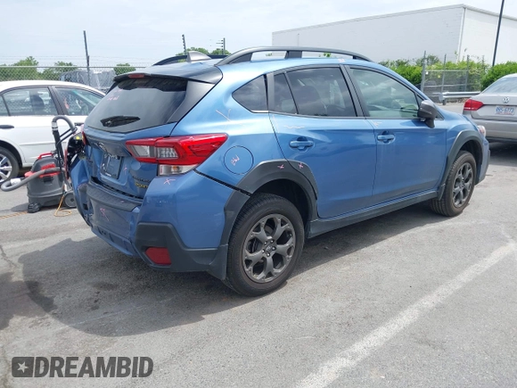 2022 Subaru Crosstrek Special Sports with VIN JF2GTHSC9NH265506, listed as a IAAI auction lot 42102290 with 17,091 mi miles and . Bid and sale history available at DreamBid. Image 4.