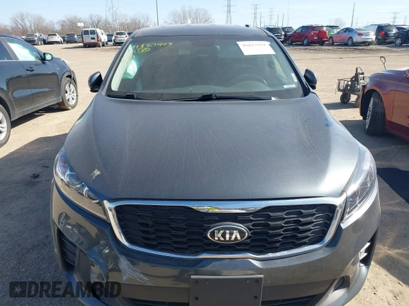 2020 Kia Sorento LX with VIN 5XYPGDA59LG683343, listed as a IAAI auction lot 41827929 with 103,222 mi miles and . Bid and sale history available at carsss.com. Image 6.