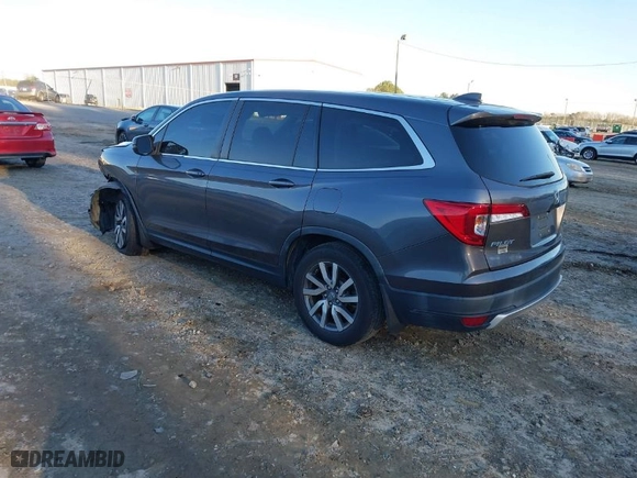 2019 Honda Pilot EX-L with VIN 5FNYF5H5XKB026513, listed as a IAAI auction lot 41269623 with 62,372 mi miles. Bid and sale history available at carsss.com. Image 3.